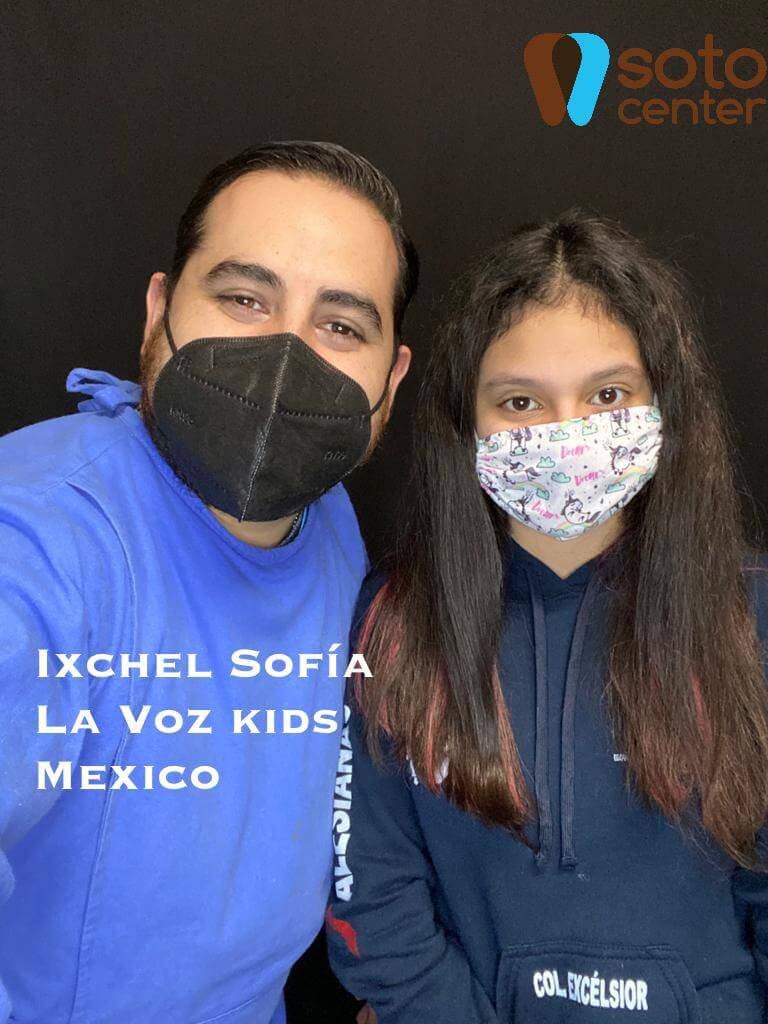 Ixchel Sofia La vox KIDS Mexico Soto Center
